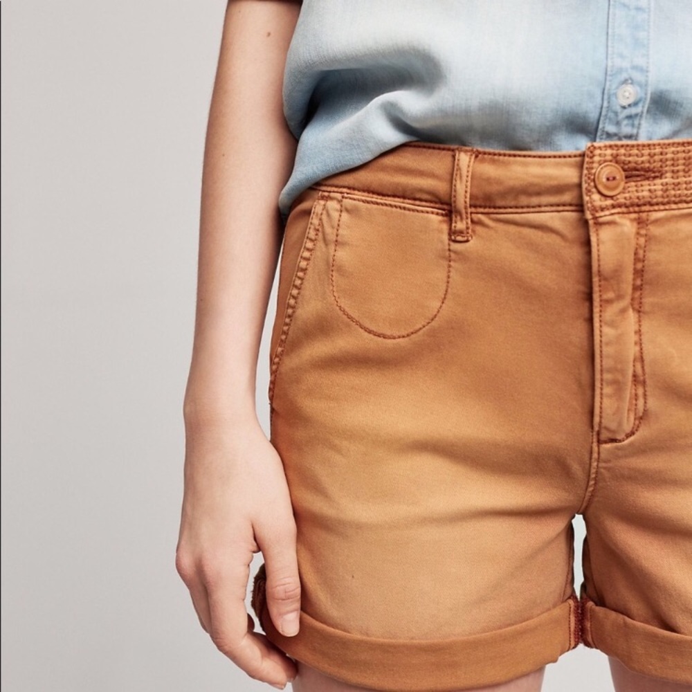 Anthropologie Relaxed Fit Chino Shorts